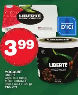 Marches Tradition LIBERTÉ YOGURT offer