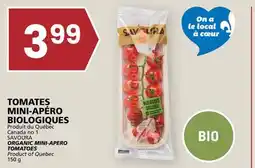 Rachelle-Bery Grocery SAVOURA ORGANIC MINI-APERO TOMATOES offer