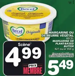 Marches Tradition BECEL MARGARINE OR PLANT-BASED BUTTER offer
