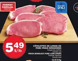 Marches Tradition FRESH BONELESS PORK LOIN CHOPS offer