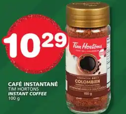 Marches Tradition TIM HORTONS INSTANT COFFEE offer