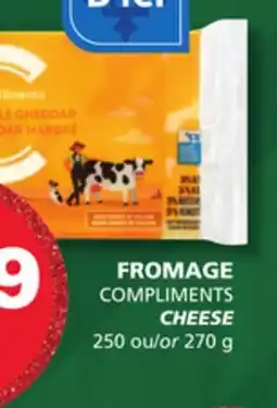 Marches Tradition COMPLIMENTS CHEESE offer