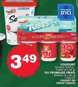 Marches Tradition YOGOURT SOURCE (630 g), SOURCE (630 g),, TUBES (8 x 56 g) TUBES (8 x 56 g) offer