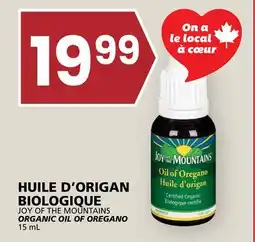 Rachelle-Bery Grocery JOY OF THE MOUNTAINS ORGANIC OIL OF OREGANO offer