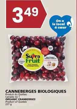 Rachelle-Bery Grocery ORGANIC CRANBERRIES offer
