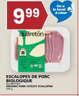 Rachelle-Bery Grocery DU BRETON ORGANIC PORK CUTLETS SCALLOPINI offer