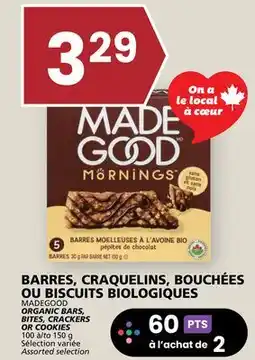 Rachelle-Bery Grocery MADEGOOD ORGANIC BARS, BITES, CRACKERS OR COOKIES offer
