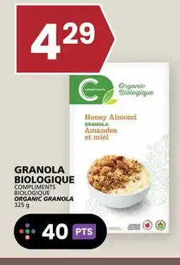 Rachelle-Bery Grocery COMPLIMENTS BIOLOGIQUE GRANOLA ORGANIC GRANOLA offer