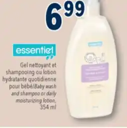 Familiprix Essentiel baby wash & shampoo lightly scented offer