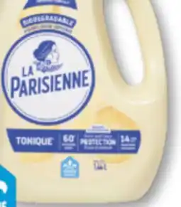 Familiprix La Parisienne Biodégradable assouplisseur de tissus Tonique 60 brassées 1.44L offer