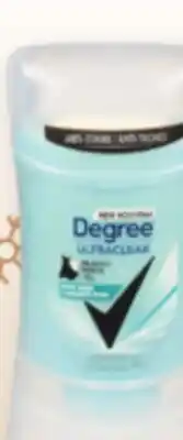 Familiprix Degree Motionsense ultraclear pure rain anti-perspirant 48g offer