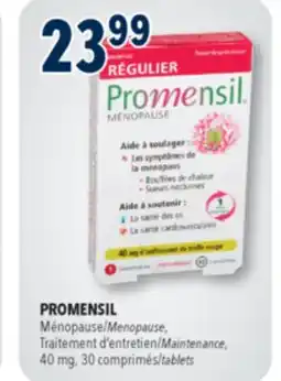 Familiprix PROMENSIL Menopause, Maintenance, 40 mg, 30 tablets offer
