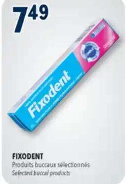 Familiprix Fixodent Original complete denture adhesive cream 68g offer