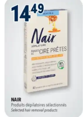 Familiprix Nair legs & body ready wax strips for sensitive skin 40un offer