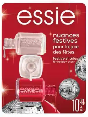 Jean Coutu ESSIE festive shades for holiday cheer offer