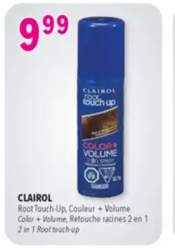 Familiprix Clairol Root Touch-Up Color + Volume 2-in-1 temporary root cover up spray Dark to Medium Brown 52.7g offer