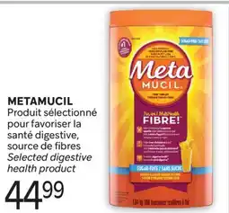 Brunet METAMUCIL Produit sélectionné pour favoriser la santé digestive, source de fibres offer