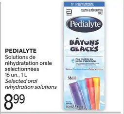 Brunet PEDIALYTE Solutions de réhydratation orale sélectionnées offer