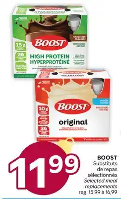 Brunet BOOST Substituts de repas sélectionnés offer