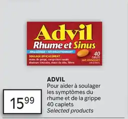 Brunet ADVIL Pour aider à soulager les symptômes du rhume et de la grippe offer