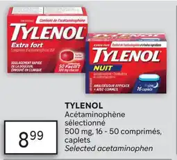 Brunet TYLENOL Acétaminophène sélectionné offer