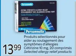Brunet Personnelle Produits sélectionnés pour aider au soulagement es symptômes d'allergies offer