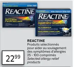 Brunet REACTINE Produits sélectionnés pour aider au soulagement des symptômes d'allergies offer