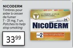 Brunet NICODERM Timbres pour aider à cesser de fumer offer