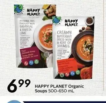 Safeway Happy Planet Organic Soup offer