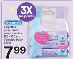 Brunet Personnelle Lingettes pour bébés sélectionnées offer
