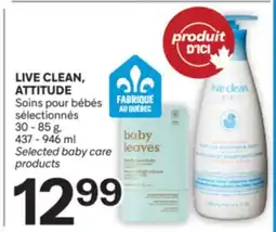 Brunet LIVE CLEAN, ATTITUDE Soins pour bébés sélectionnés offer