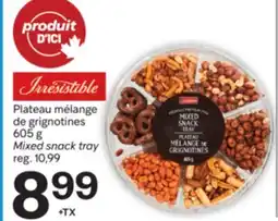 Brunet IRRESISTIBLE Plateau mélange de grignotines offer