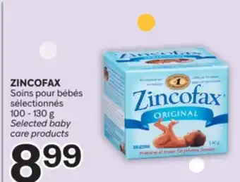 Brunet ZINCOFAX Soins pour bébés sélectionnés offer