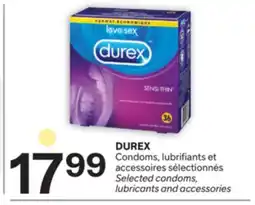 Brunet DUREX Condoms, lubrifiants et accessoires sélectionnés offer