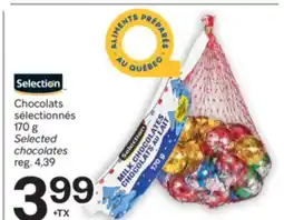 Brunet SELECTION Chocolats sélectionnés offer