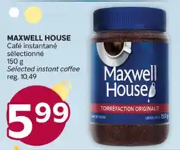 Brunet MAXWELL HOUSE Café instantané sélectionné offer