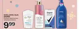 Brunet NIVEA, DOVE, OLAY, DEGREE Produits sélectionnés offer
