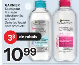 Brunet GARNIER Soins pour le visage sélectionnés offer