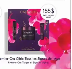 Jean Coutu Caudalie Premier Cru Target all Signs of Aging offer