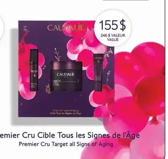 Jean Coutu Caudalie Premier Cru Target all Signs of Aging offer