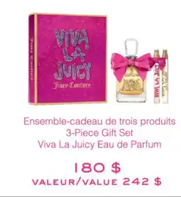 Jean Coutu Viva la Juicy 3-Piece Gift Set offer