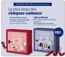 Jean Coutu COFFRET EXCLUSIF EXCLUSIVE GIFT SET offer