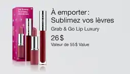 Jean Coutu Grab & Go Lip Luxury offer