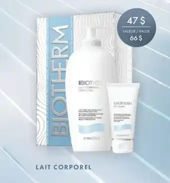 Jean Coutu Biotherm offer