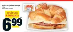 Super C croissant jambon fromage | ham & cheese croissant offer