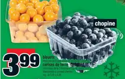 Super C bleuets cerises de terre | blueberries or ground cherries offer