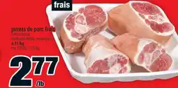 Super C jarrets de porc frais | fresh pork hocks, econo pack offer