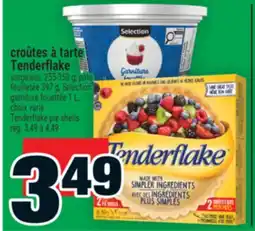 Super C croûtes à tarte Tenderflake | Tenderflake pie shells offer