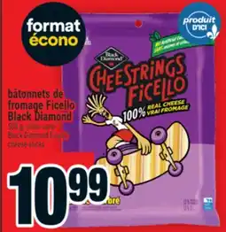 Super C bâtonnets de fromage Ficello Black Diamond | Black Diamond Ficello cheese sticks offer
