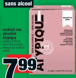 Super C COCKTAIL NON ALCOOLISÉ ATYPIQUE | ATYPIQUE NON-ALCOHOLIC COCKTAIL offer